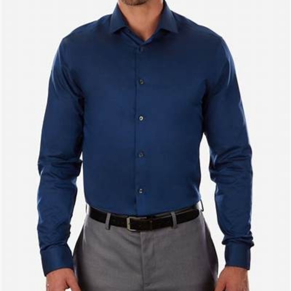 Calvin Klein Men's Steele + Extreme Slim Fit Shirt - Picture 3 of 9